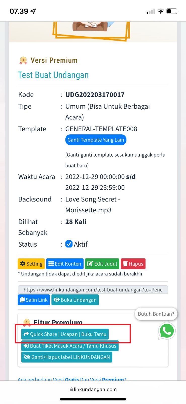 Cara import kontak